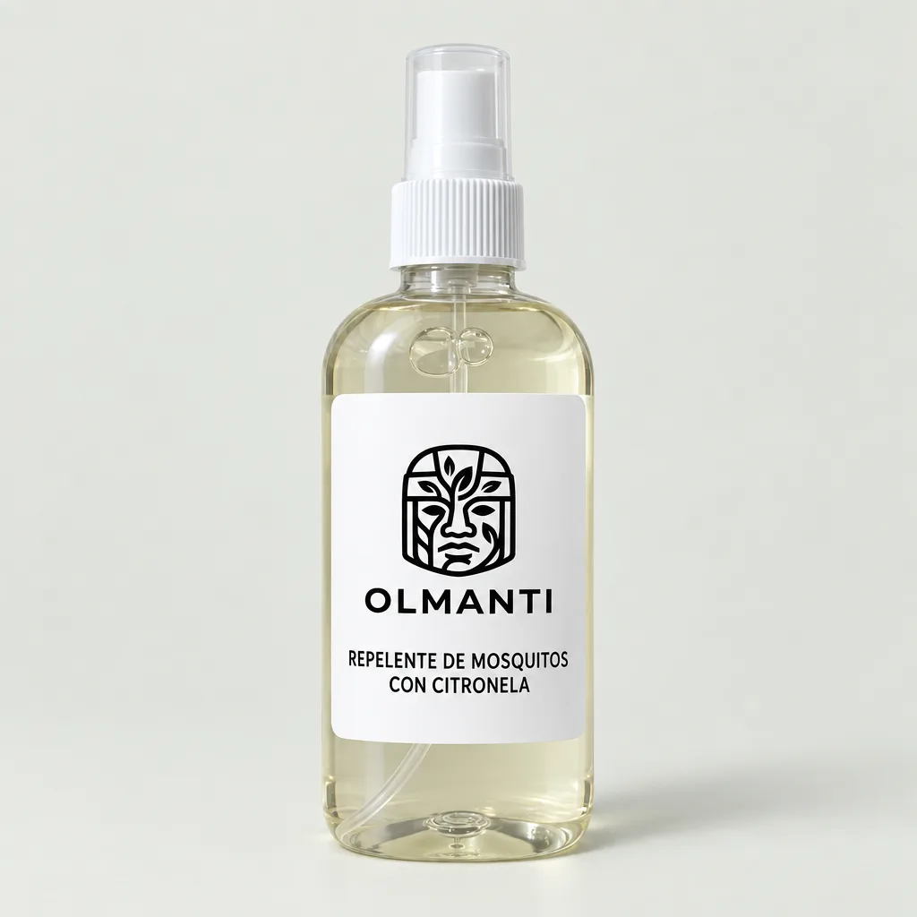 Repelente de mosquitos con citronela